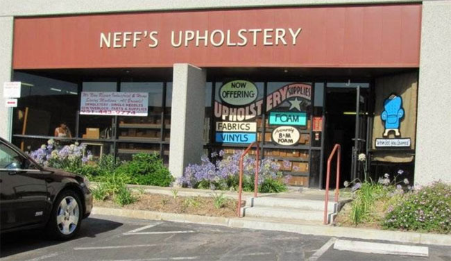 Visit Neff’s Upholstery Showroom!